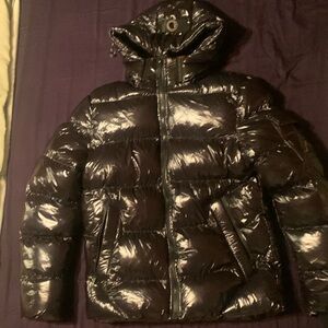 Point Zero Black Lennon Quilted Hooded Puffer Jacket -30°C Size  L 7758013